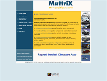 Tablet Screenshot of mattrix.ro